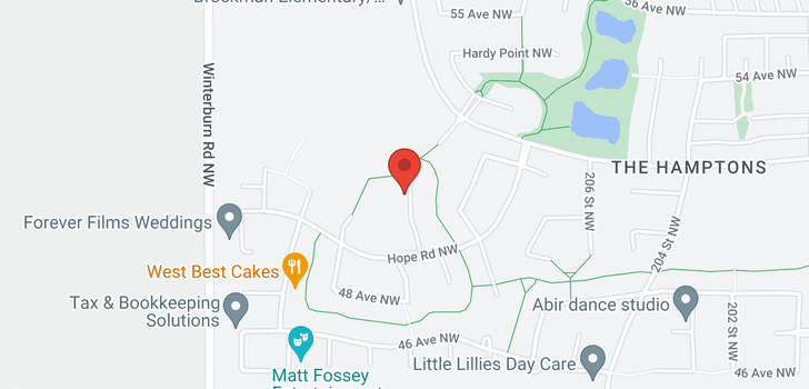 map of 5008 210 ST NW